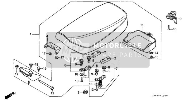 83500126900, Box, Tool, Honda, 1